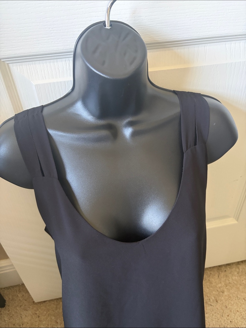 Naked Zebra Classic Black V-Neck Camisole
